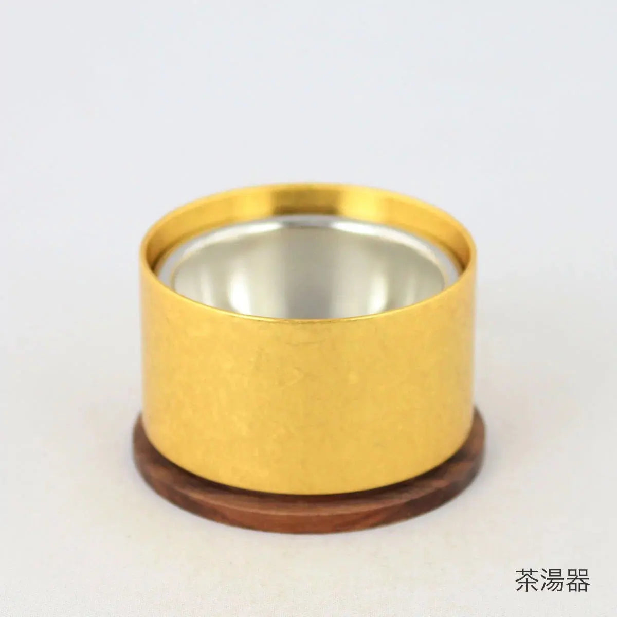 単品仏具　デザイン仏具makoto 霞金の茶湯器