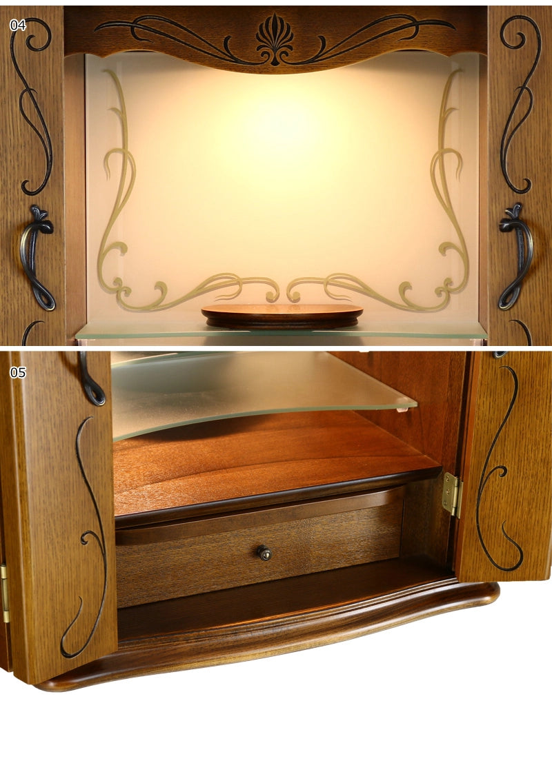 アンティーク調仏壇 ボヌール クラシック 上置き型の様々な角度画像2