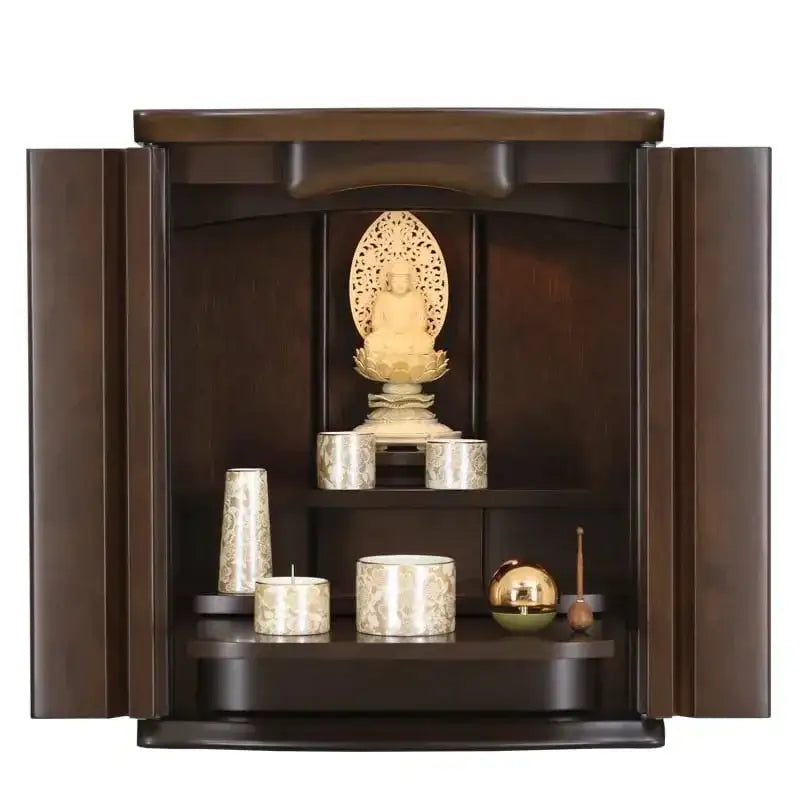 モダン仏壇 クルミ 14号/16号/18号/20号 |お仏壇の通販| インテリア