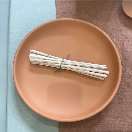 【アウトレット】ほうろく皿と麻がらのセット