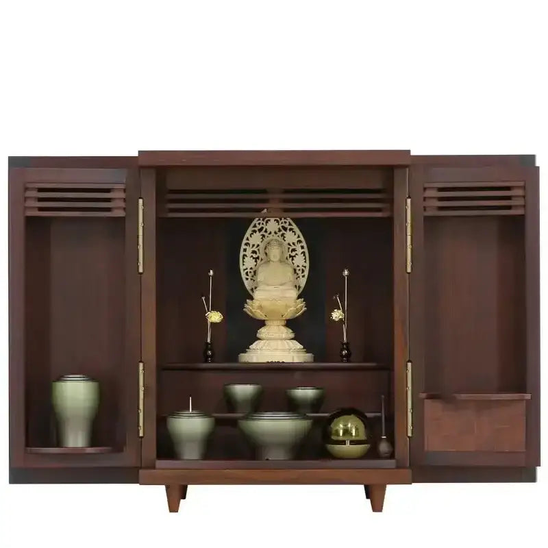 唐木ミニ仏壇 夢SO 紫檀・柿コンビ | お仏壇の通販 | インテリア仏壇