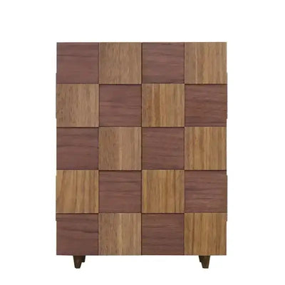 モダンミニ仏壇 夢SO ウォールナット市松 13号メイン画像01