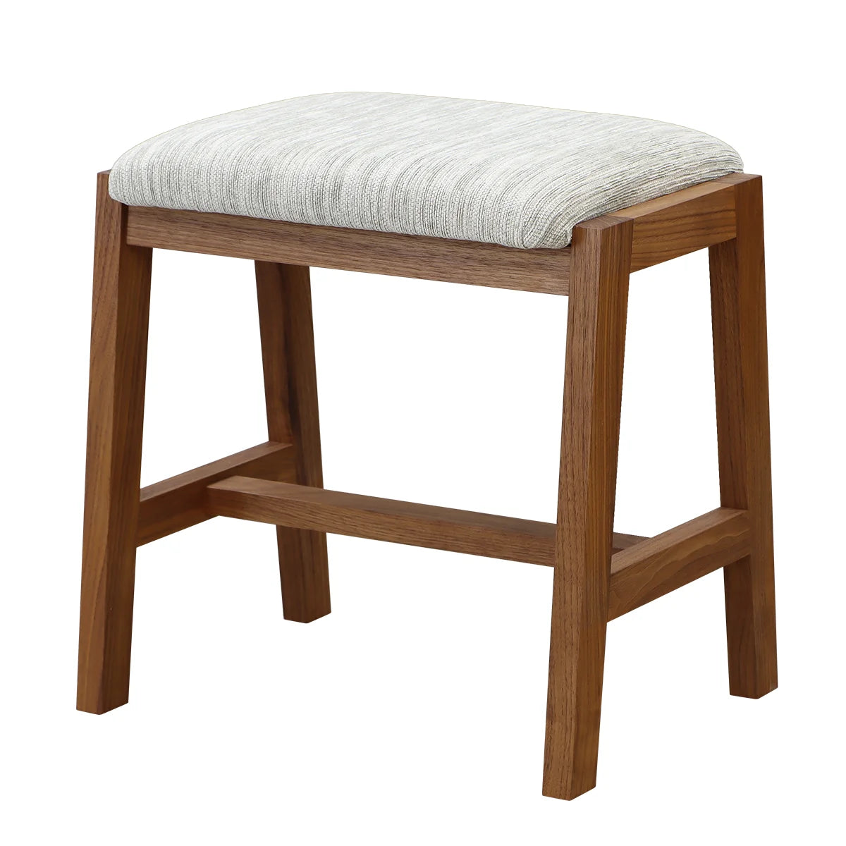 【店舗先行】ファブリックスツール ウォールナット