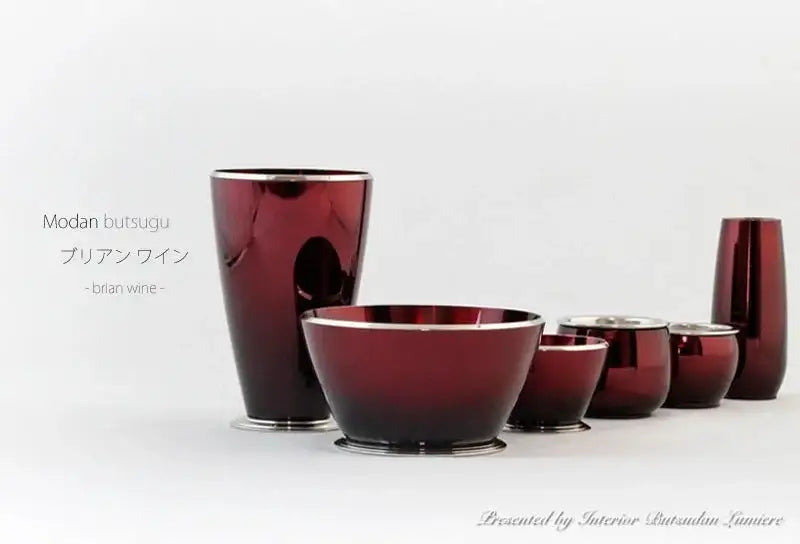 モダン仏具セット ブリアン ワイン | 仏具の通販 | インテリア仏壇