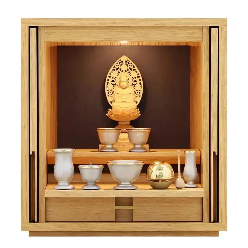 お仏壇　 家具調仏壇 高級仏壇　時代仏具　年代感　現状お渡し 楽天市場】仏壇 モダン仏壇 モダン 奥行14.8cm おしゃれ 高級