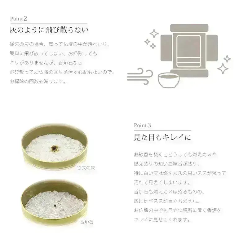洗えて便利な香炉石「sorae」は、洗って半永久的にご使用いただけます。