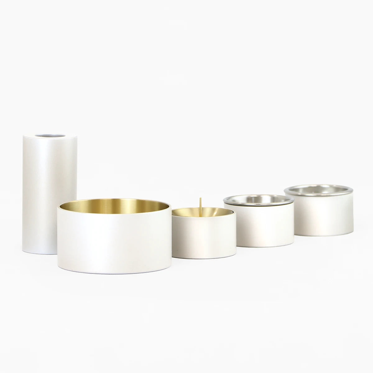 モダン仏具セット SEN マットホワイト のメイン画像