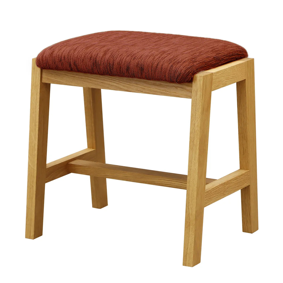 ファブリックスツール オーク×レッド