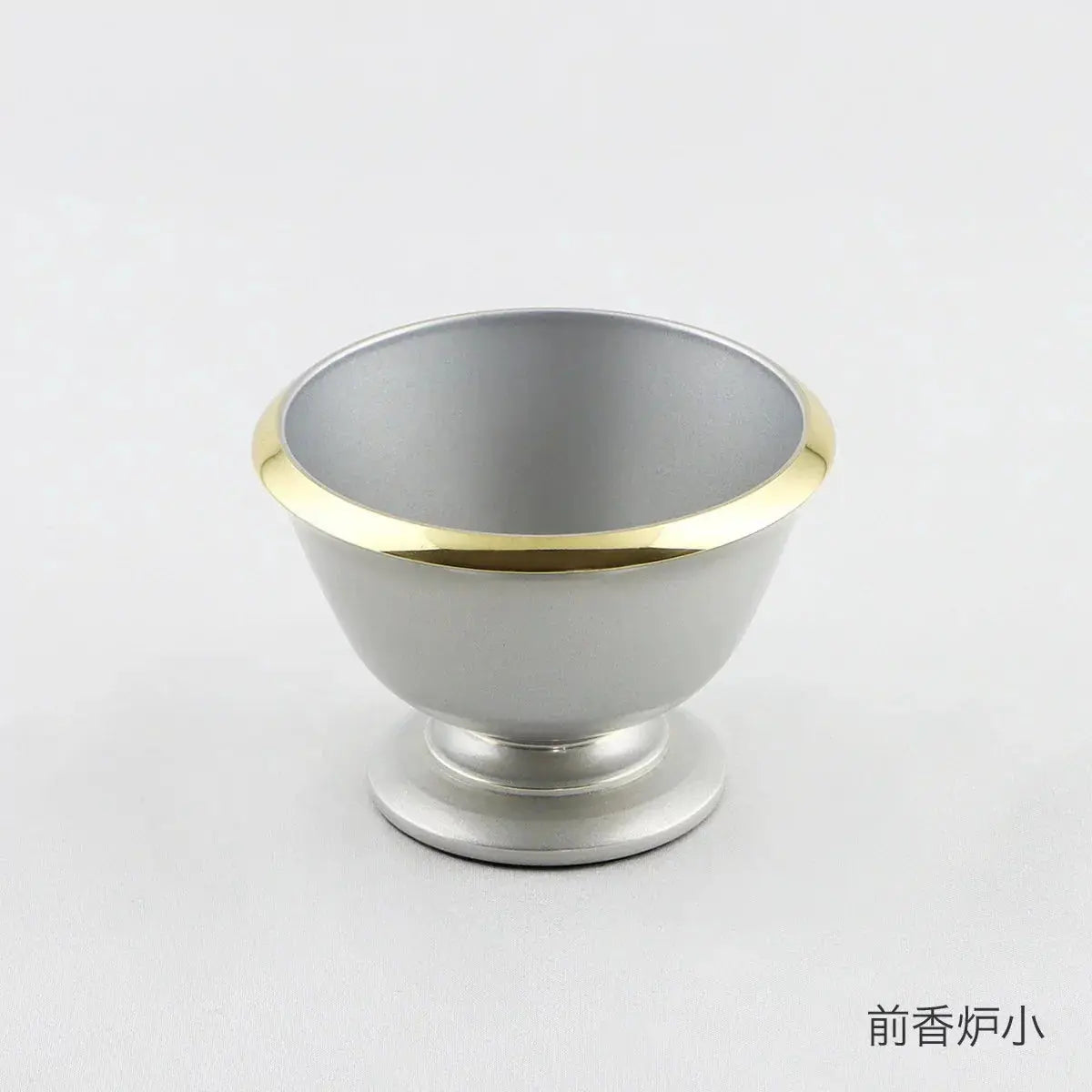 単品仏具　デザイン仏具ミルフィ ホワイトの前香炉小