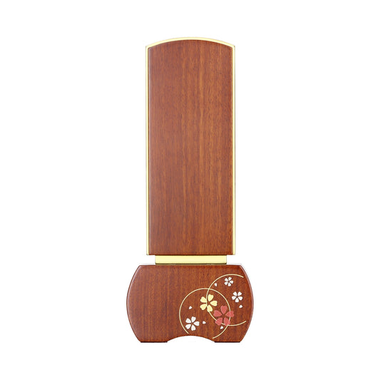 モダン位牌 優徳 心花 ブラウンのサムネイル画像