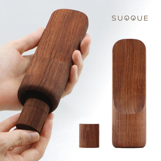 骨壺付き位牌 SUQQUE ブビンガ【手元供養×位牌】 メイン画像
