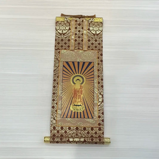 【アウトレット】吊り下げ型掛け軸　東立弥陀　浄土真宗大谷派 正面