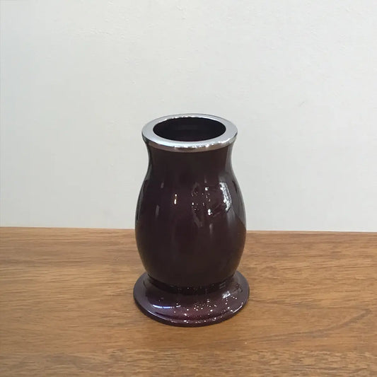 【アウトレット】アルミムク　ワインレッド　3寸 正面