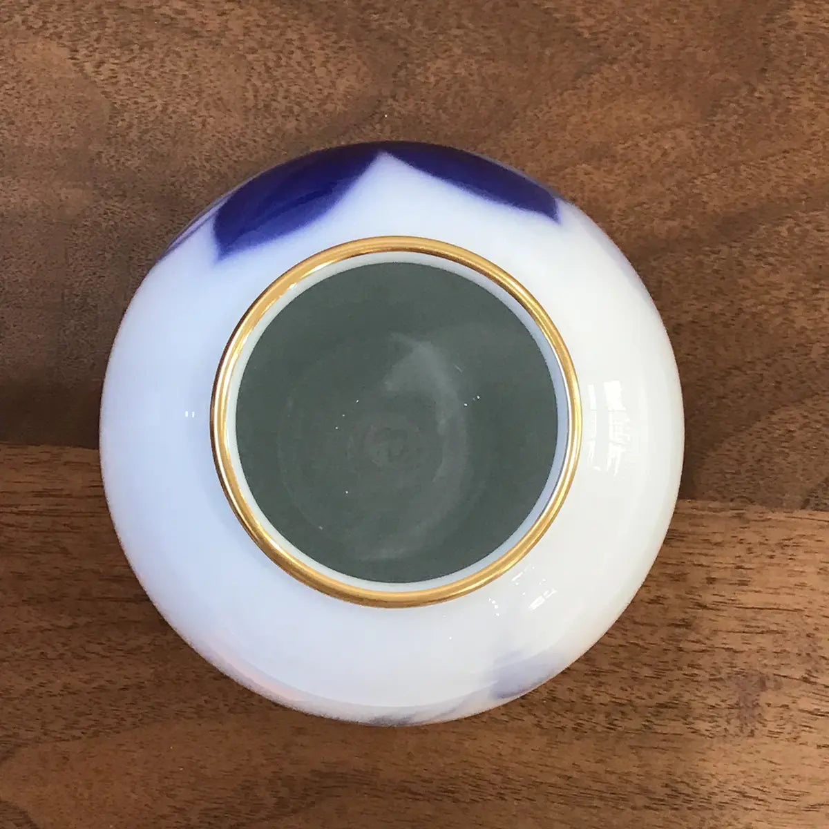 ブルーローズ 花瓶　上部