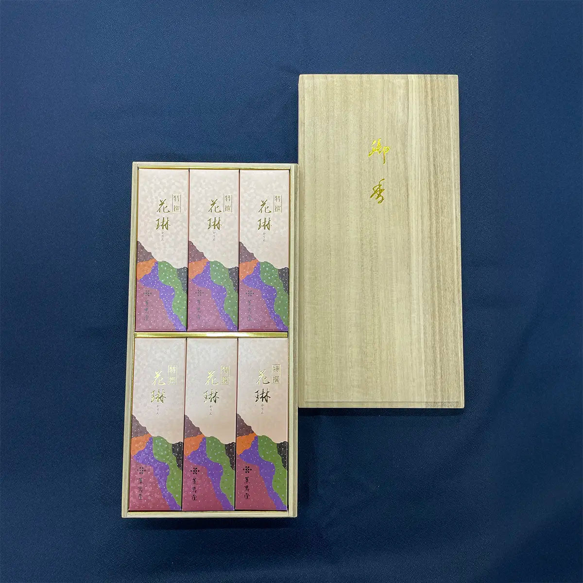 【アウトレット】特撰花琳 短寸6ケース桐箱