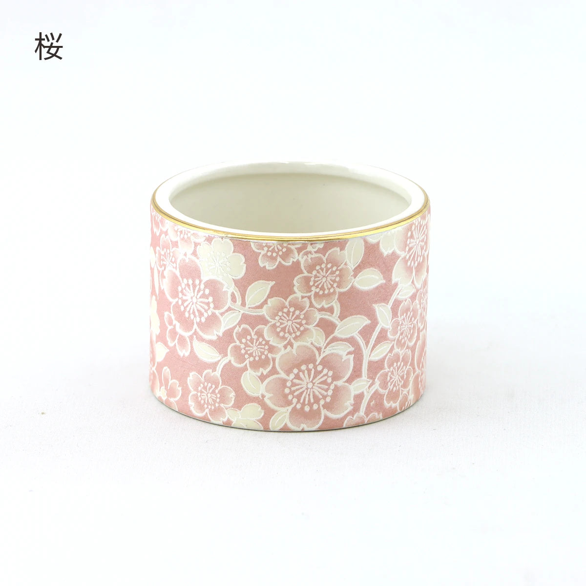 【アウトレット】美濃焼仏具 花むすび 丸型香炉【単品】