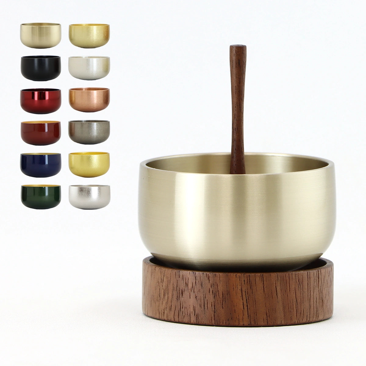 木製リン台セット KODACHI ウォールナット | 仏具の通販 | インテリア 木製リン台セット KODACHI ウォールナット | 仏具の通販 | インテリア