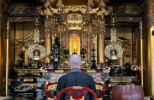 大願寺の本堂の様子