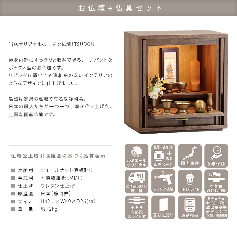 商品概要と品質表示