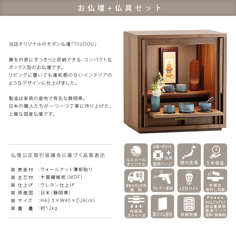 商品概要と品質表示